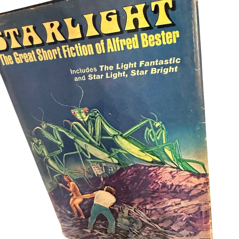 Alfred Bester Starlight‎ Great Short Fiction Hardcover Book 1976 Vintage Sci-Fi